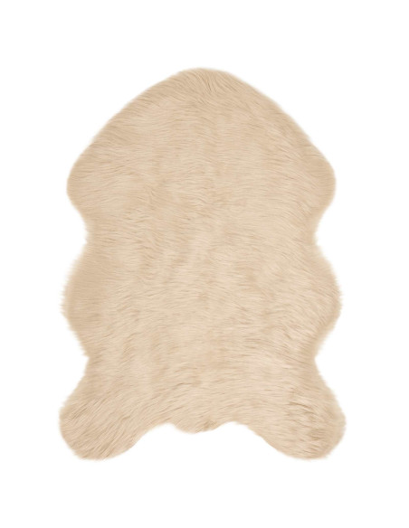 Tappeto Pecora Tafalla Beige 60 x 90 cm Poliestere