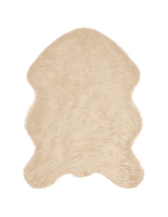 Tappeto Pecora Tafalla Beige 80 x 120 cm Poliestere 2