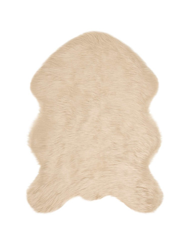 Tappeto Pecora Tafalla Beige 80 x 120 cm Poliestere