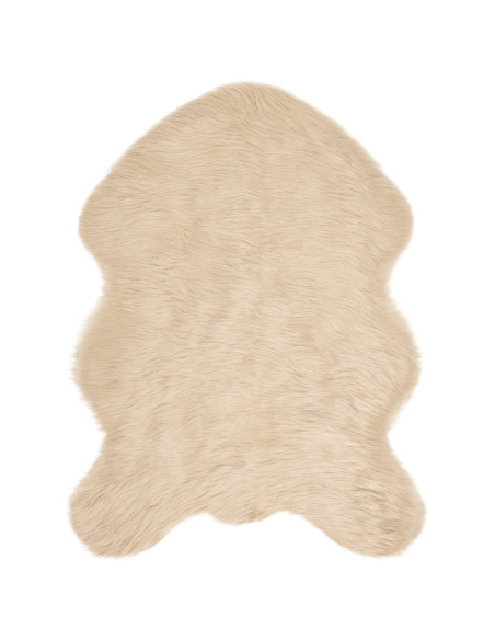 Tappeto Pecora Tafalla Beige 80 x 120 cm Poliestere