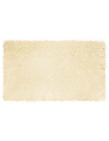 Tappeto Pecora Tafalla Crema 100 x 200 cm Poliestere