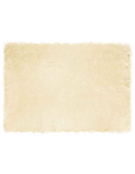 Tappeto Pecora Tafalla Crema 120 x 170 cm Poliestere