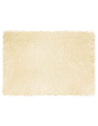 Tappeto Pecora Tafalla Crema 140 x 200 cm Poliestere