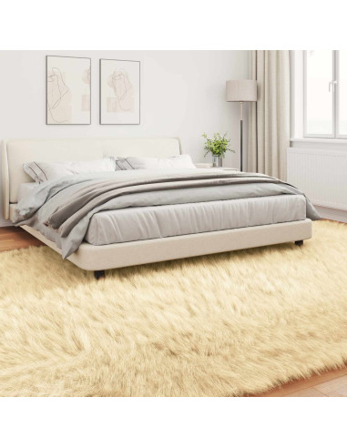 Tappeto Pecora Tafalla Crema 240 x 340 cm Poliestere