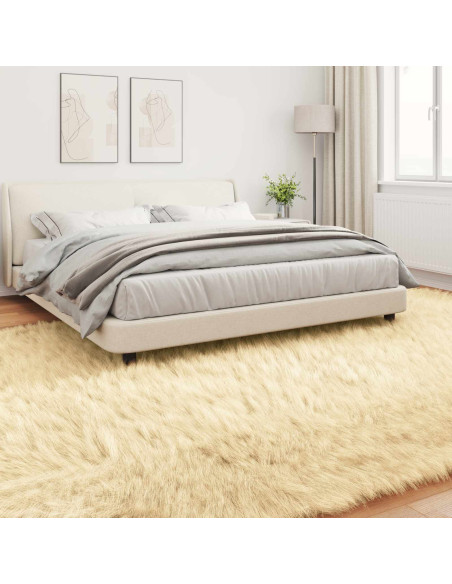 Tappeto Pecora Tafalla Crema 240 x 340 cm Poliestere
