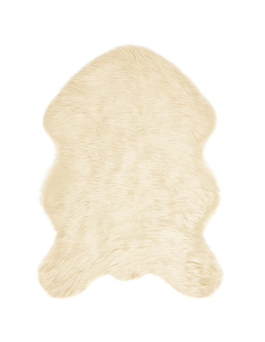 Tappeto Pecora Tafalla Crema 60 x 90 cm Poliestere