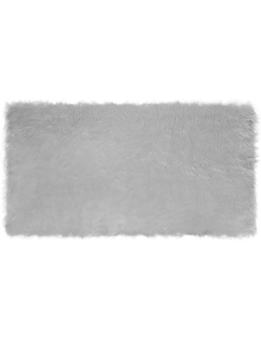 Tappeto Pecora Tafalla Grigio 80 x 150 cm Poliestere