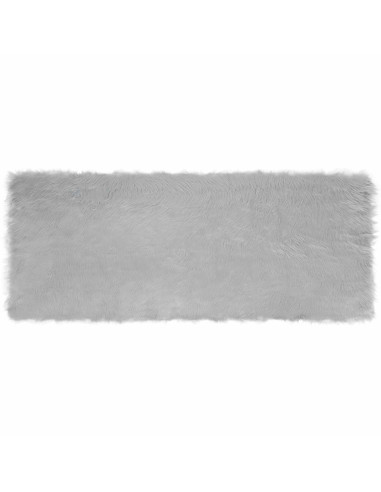 Tappeto Pecora Tafalla Grigio 80 x 200 cm Poliestere
