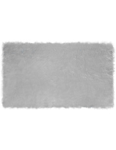 Tappeto Pecora Tafalla Grigio 100 x 200 cm Poliestere 2