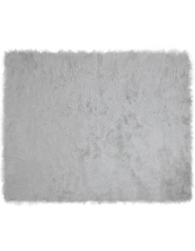 Tappeto Pecora Tafalla Grigio 200 x 280 cm Poliestere