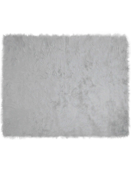 Tappeto Pecora Tafalla Grigio 200 x 280 cm Poliestere