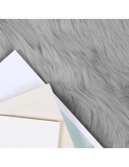 Tappeto Pecora Tafalla Grigio 240 x 340 cm Poliestere