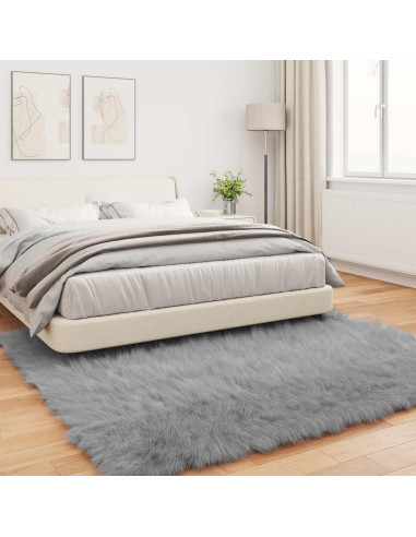 Tappeto Pecora Tafalla Grigio 240 x 240 cm Poliestere