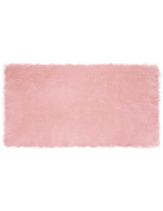 Tappeto Pecora Tafalla Rosa 80 x 150 cm Poliestere 2