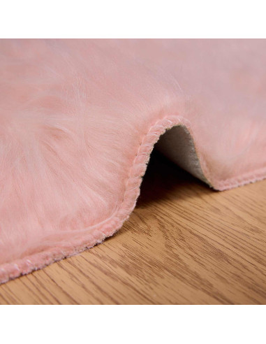Tappeto Pecora Tafalla Rosa 80 x 200 cm Poliestere