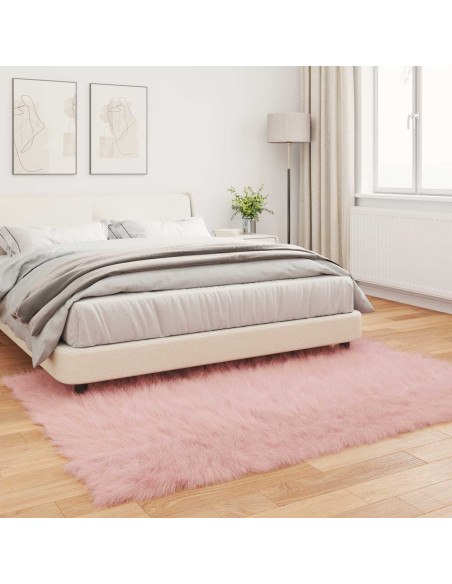 Tappeto Pecora Tafalla Rosa 120 x 170 cm Poliestere