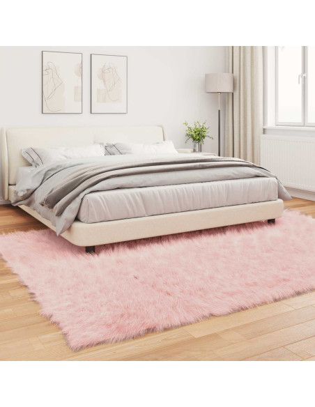Tappeto Pecora Tafalla Rosa 200 x 280 cm Poliestere