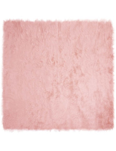 Tappeto Pecora Tafalla Rosa 240 x 240 cm Poliestere 2