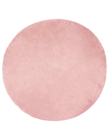 Tappeto Pecora Tafalla Rosa Ø 120 cm Poliestere