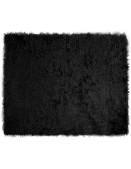 Tappeto Pecora Tafalla Nero 200 x 280 cm Poliestere