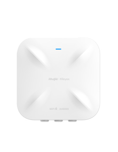 REYEE CLOUD ACCESS POINT DA ESTERNO WI-FI6 POE+ 4X4, 1X2.5GE, 1XSFP, IP68 OMNIDIREZ., ALTA DENS.