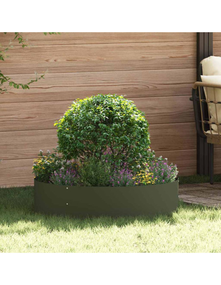 Anello per vaso Verde oliva 80 x 80 x 20 cm