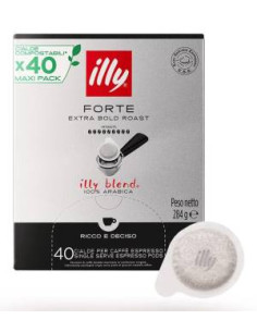 Illy Cialde Tostato Forte 44mm 40pz
