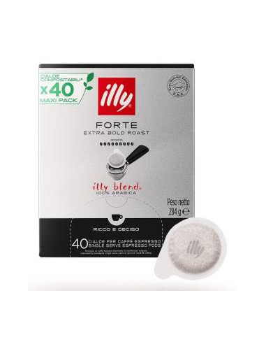 Illy Cialde Tostato Forte 44mm 40pz