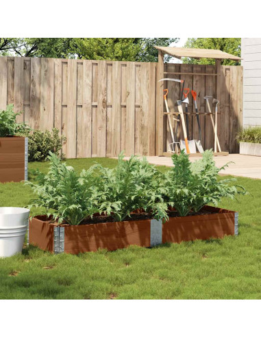 Poggiapiedi da Giardino Marrone 150x50cm Legno Massello di Pino