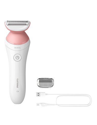 Philips BRL146/20 rasoio da donna 1 testina/e Trimmer Rosa, Bianco