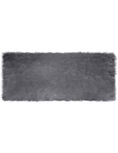 Tappeto Pecora Tafalla Antracite 80 x 200 cm Poliestere 2