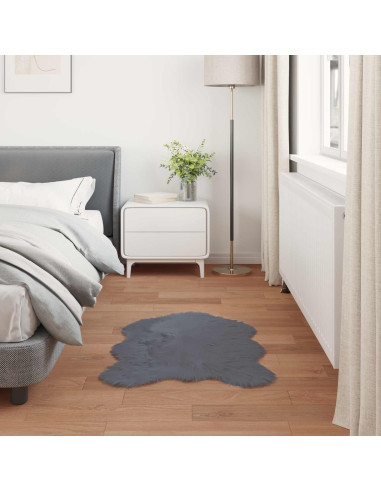 Tappeto Pecora Tafalla Antracite 50 x 80 cm Poliestere