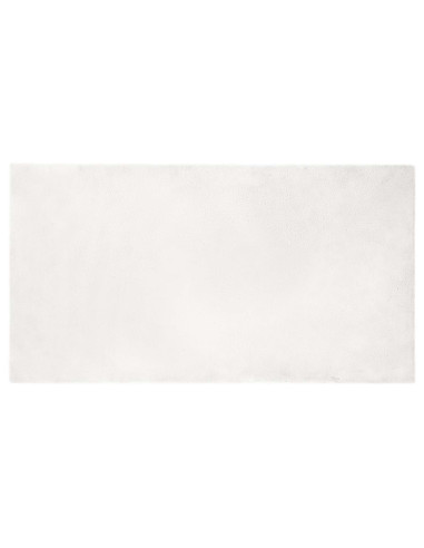 Tappeto in Pelliccia Sintetica di Coniglio Olite Bianco