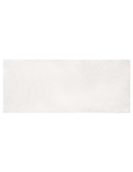 Tappeto in Pelliccia Sintetica di Coniglio Olite Bianco