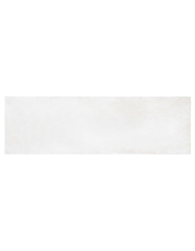 Tappeto in Pelliccia Sintetica di Coniglio Olite Bianco