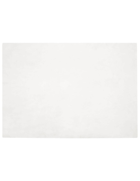 Tappeto in Pelliccia Sintetica di Coniglio Olite Bianco