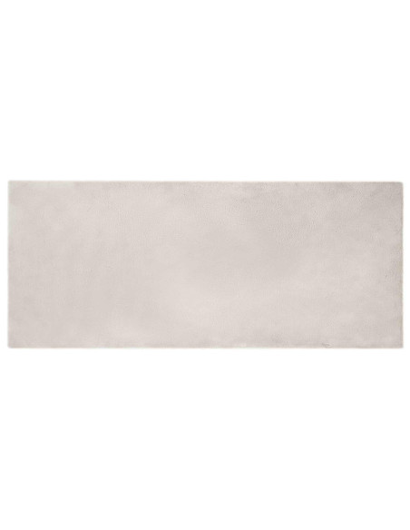 Tappeto in Pelliccia Sintetica di Coniglio Olite Beige