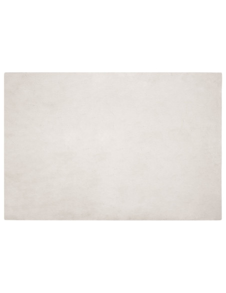 Tappeto in Pelliccia Sintetica di Coniglio Olite Beige