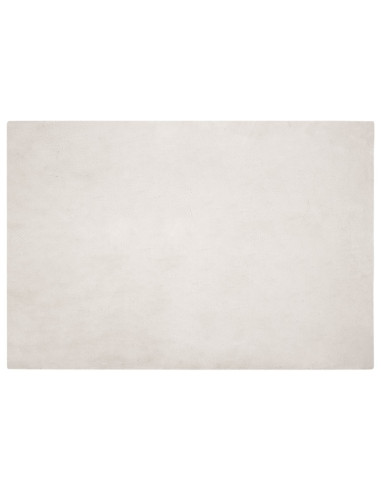 Tappeto in Pelliccia Sintetica di Coniglio Olite Beige