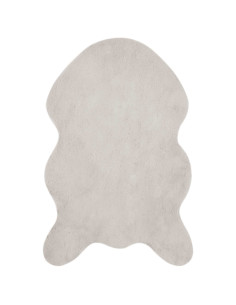Tappeto in Pelliccia Sintetica di Coniglio Olite Beige 2