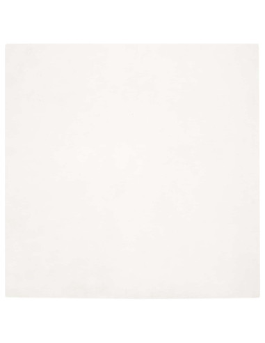 Tappeto in Pelliccia Sintetica di Coniglio Olite Crema