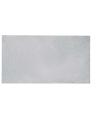Tappeto in Pelliccia Sintetica di Coniglio Olite Grigio