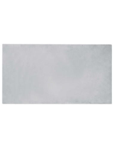 Tappeto in Pelliccia Sintetica di Coniglio Olite Grigio