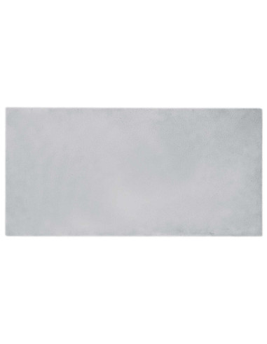 Tappeto in Pelliccia Sintetica di Coniglio Olite Grigio