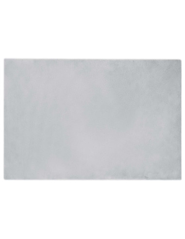 Tappeto in Pelliccia Sintetica di Coniglio Olite Grigio