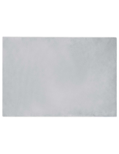 Tappeto in Pelliccia Sintetica di Coniglio Olite Grigio