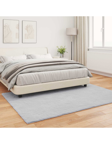 Tappeto in Pelliccia Sintetica di Coniglio Olite Grigio