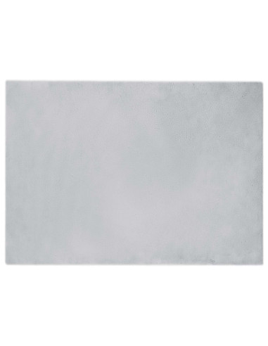 Tappeto in Pelliccia Sintetica di Coniglio Olite Grigio