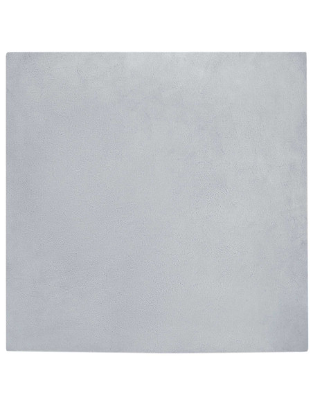 Tappeto in Pelliccia Sintetica di Coniglio Olite Grigio