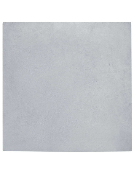 Tappeto in Pelliccia Sintetica di Coniglio Olite Grigio